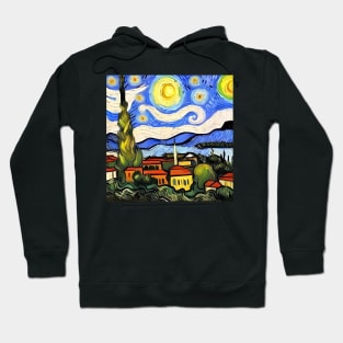 Somewhere in Italy - Van Gogh Style Hoodie